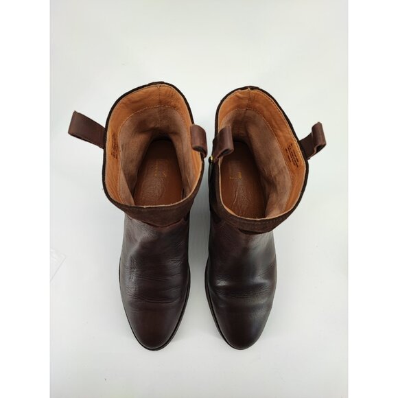 Fitflop Women's Signey Mixte Brown Leather Ankle Boot Size 9 US - Picture 4 of 8